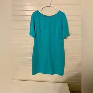 Talbots Simple Blue Mini Dress